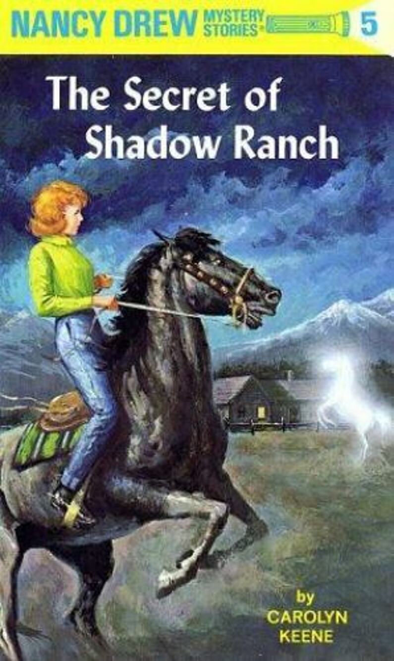 Nancy Drew 05: the Secret of Shadow Ranch by Carolyn Keene (1980, Hardcover)